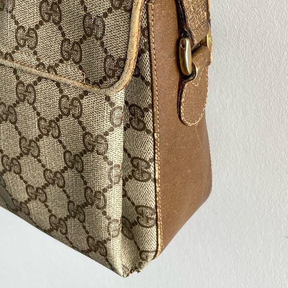 Vintage Gucci flap shoulder bag - Picture 4 of 16